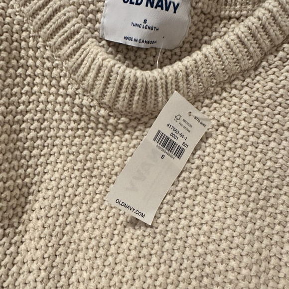 Old Navy Beige/Cream Women's Size Small Sweater - Picture 3 of 5
